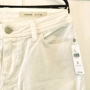 Anthropologie High-Rise Slim Straight Jeans